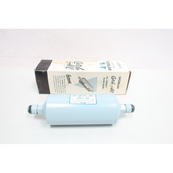 Filtre Déshydrateur Sporlan Catch-All C-084-S 1/2" Flare - Neuf, Acier, Pression Max 500 Psi